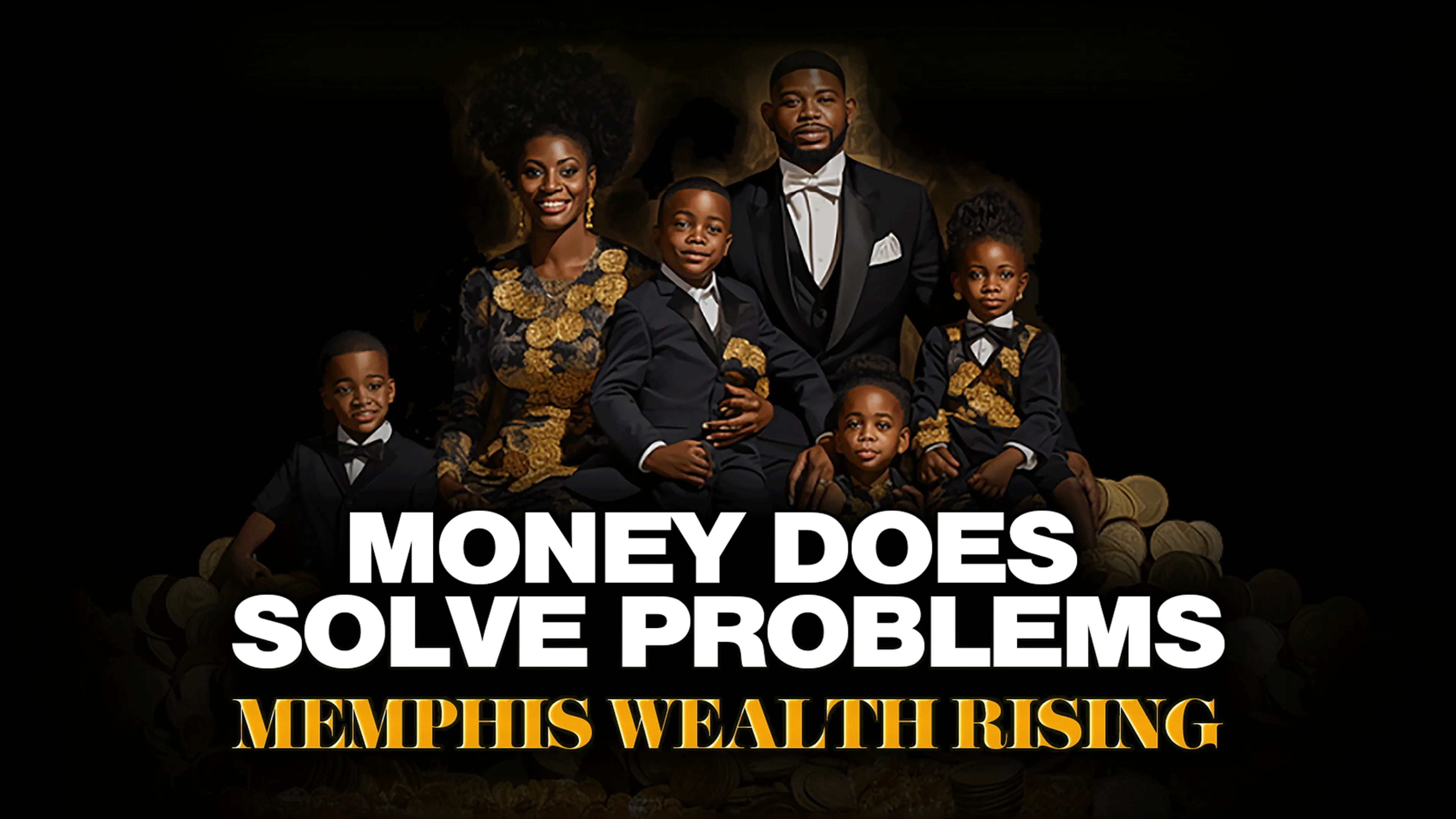 Money Does Solve Problems: Memphis Wealth Rising poster